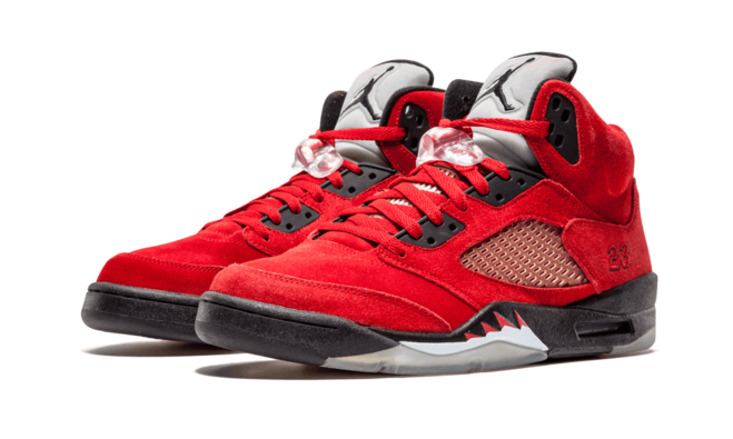 Air Jordan 5 Retro DMP Raging Bull RED/BLACK/REFLECTIVE Women's Sneakers On Sale Now