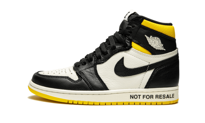 Women's Nike Air Jordan 1 Retro High OG NRG Not For Resale SAIL/BLACK-VARSITY MAIZE for Outlet Buy.