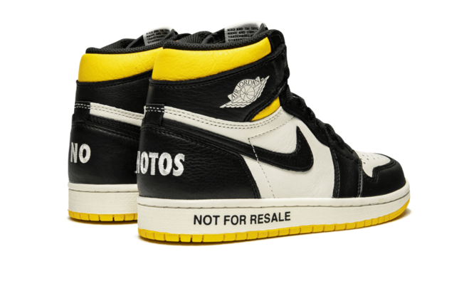 Buy Women's Nike Air Jordan 1 Retro High OG NRG Not For Resale SAIL/BLACK-VARSITY MAIZE at Outlet Discount.