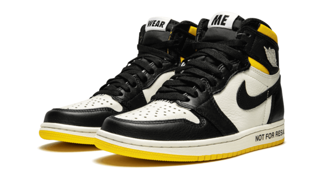 Women's Nike Air Jordan 1 Retro High OG NRG Not For Resale SAIL/BLACK-VARSITY MAIZE Reasonable Prices Outlet.