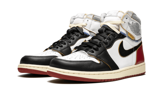 Air Jordan 1 Retro HI NRG/UN Union - Black Toe WHITE/BLACK-VARSITY RED