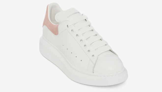 Stylish Alexander McQueen White/Multicolor Oversized Sneaker for Women