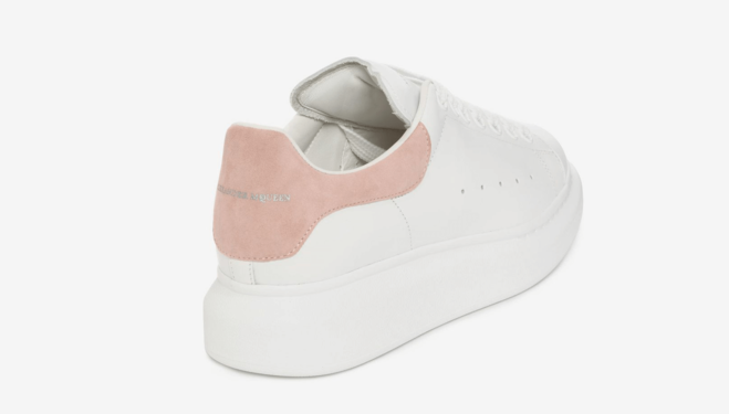 Alexander McQueen Footwear - Patchouli White/Multicolor Oversized Sneaker for Women