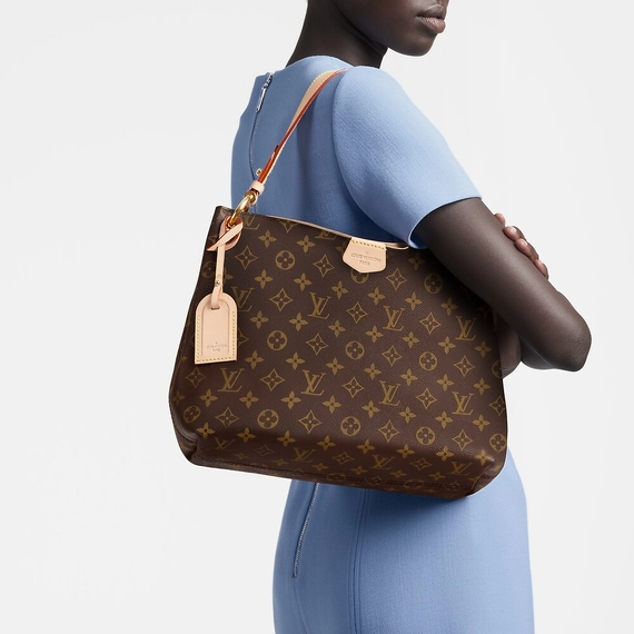 Original Louis Vuitton Graceful MM- A Classy and Quality Addition to Any Woman's Wardrobe