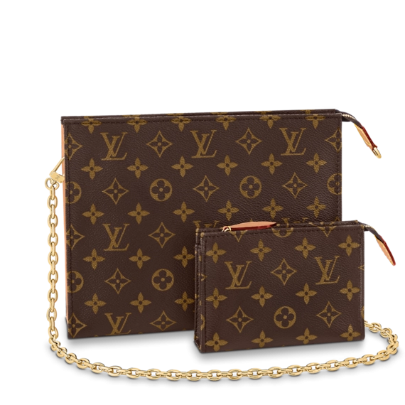 Women's Louis Vuitton Toiletry Pouch On Chain - Original