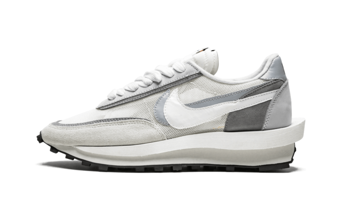 Women's Original Sacai x Nike LDWaffle Sneaker in White and Grey - Shop Sale Now!