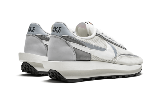 Shop Men's Sacai x Nike LDWaffle Shoes White & Grey Now