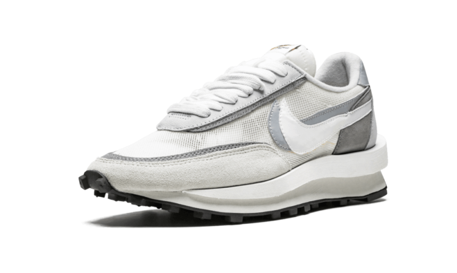 Shop Women's Sacai x Nike LDWaffle in White and Grey - Sale Prices Here!