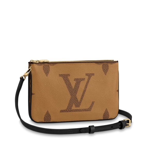 Women Save with Louis Vuitton Double Zip Pochette Sale