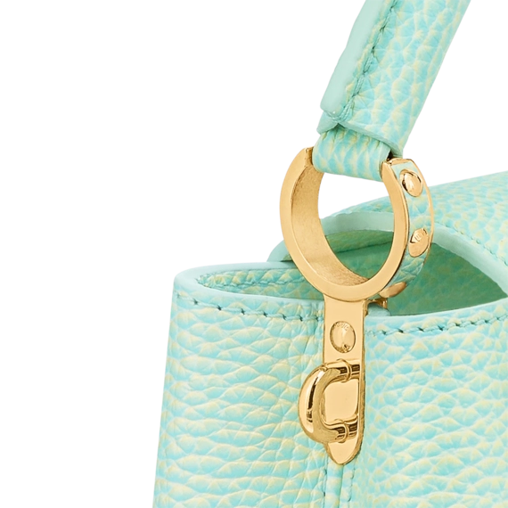 Make a Stylish Statement in the Women's Louis Vuitton Capucines Mini - On Sale Now!