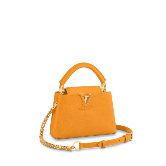 Outlet Sale on Louis Vuitton's Stylish Mini Capucines Bag for Women