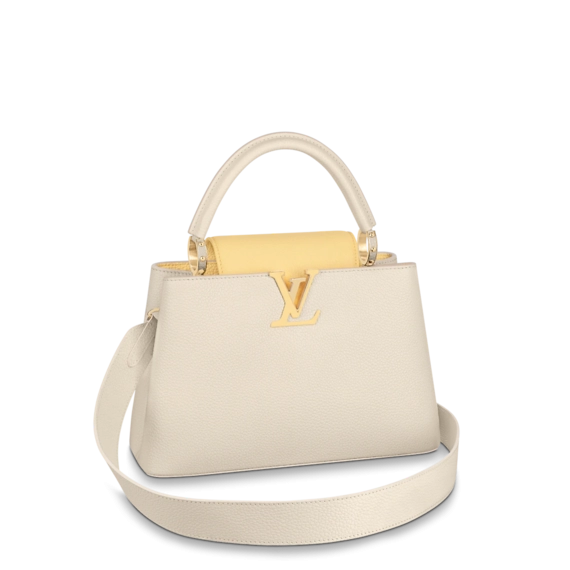 Buy the luxurious Louis Vuitton Capucines MM for women at an outlet