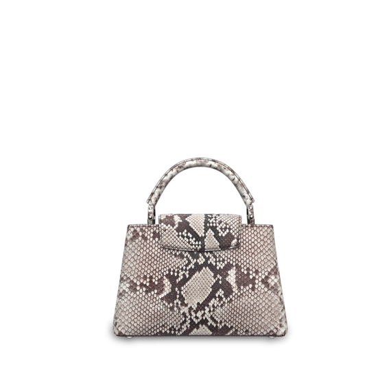 Women's fashion essential - the Louis Vuitton Capucines BB is on sale now at the outlet.