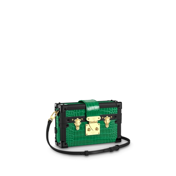 Buy the brand new Louis Vuitton Petite Malle exclusively created for women.