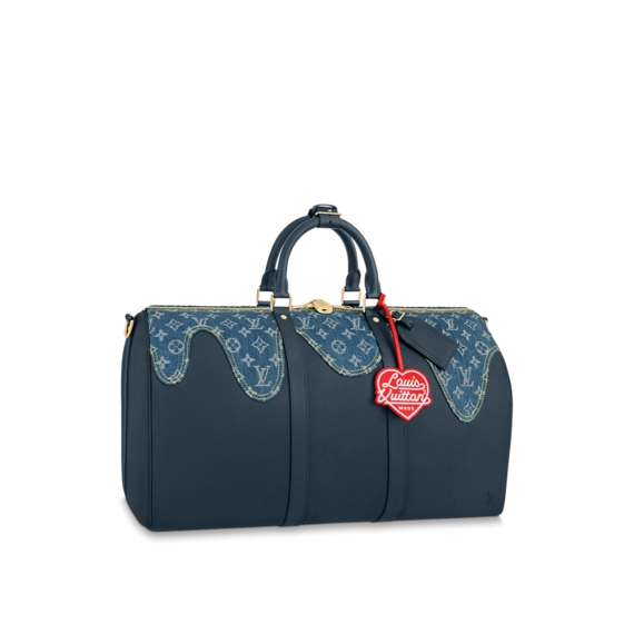 Find Incredible Deals for Women's Louis Vuitton Keepall Bandouliere 50 - On Sale Now
