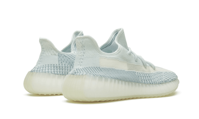 Original Women's Yeezy Boost 350 V2 - Cloud White & Reflective