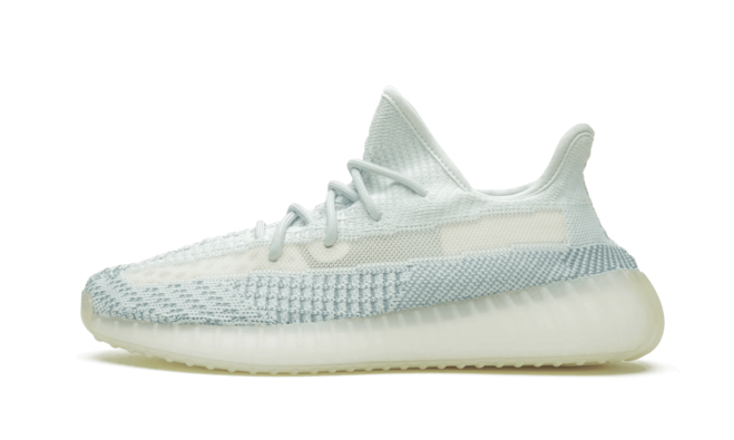 Yeezy Women's Cloud White-Reflective Boost 350 V2 Sneakers