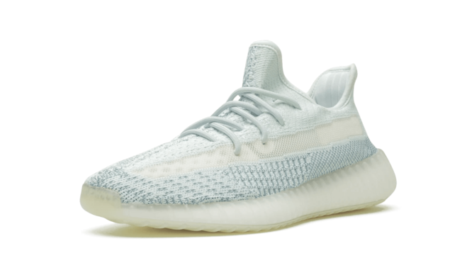 Yeezy's Cloud White & Reflective Boost 350 V2 Shoes for Women