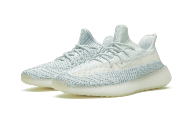 New Yeezy Boost 350 V2 Cloud White - Reflective Shoes for Men
