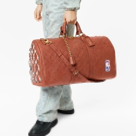 Buy Men's LVxNBA Keepall Bandouliere 55 - Original Product