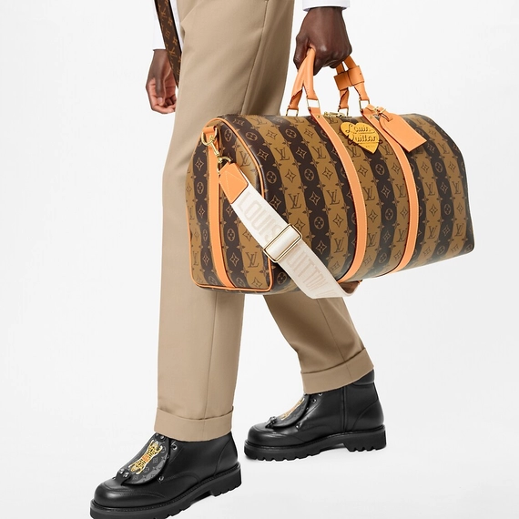 Buy a Louis Vuitton Keepall Bandouliere 50 - the Original Travel Bag for Men