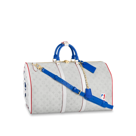 Look Sharp & Win the Game with LVxNBA Basketball Keepall Bag Sale - Now Available for Men!