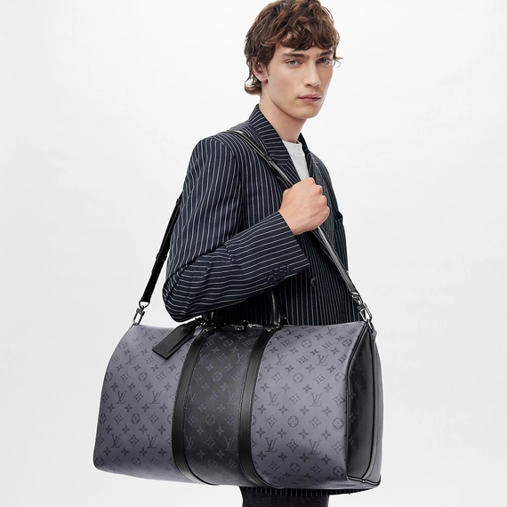 Find the Perfect Louis Vuitton Keepall Bandouliere 50 for Men in our Outlet!