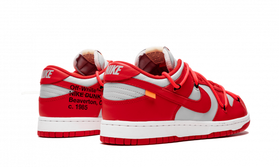 Nike Dunk Low Off-White / University Red