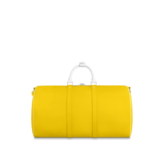 Shop Now & Save on the Louis Vuitton Keepall Bandouliere 50 With Acetate Chain for Men.