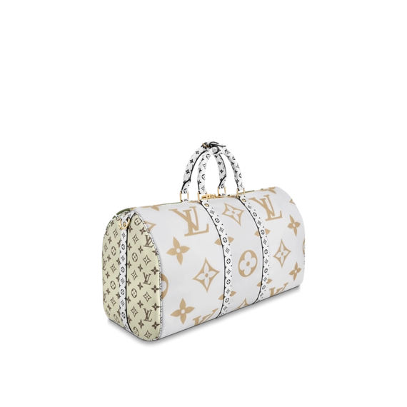 New Deals on Louis Vuitton Woman's Keepall Bandouliere 50 at Outlet.