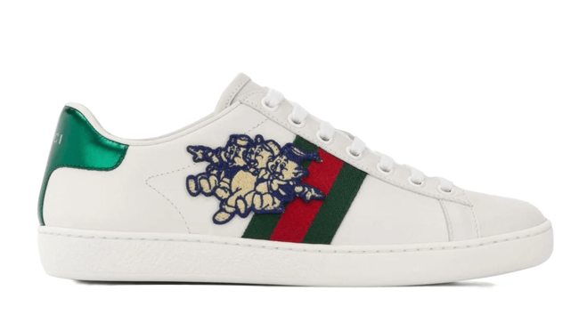 Gucci Ace Sneakers with Three Little Pigs for Men - New