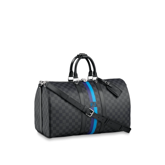 Women: Buy Now and Save at the Louis Vuitton Outlet on the Keepall 45 Bandouliere My LV Heritage!