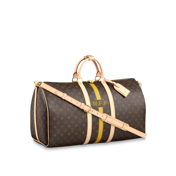Shop New Louis Vuitton Keepall 55 Bandouliere My LV Heritage for Women at Outlet Prices.