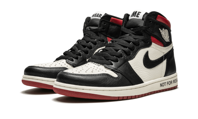 New Men's Nike Air Jordan 1 Retro High OG NRG - Not For Resale Red for Sale