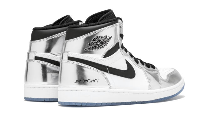 Women's Air Jordan 1 Hi Retro - Think 16 Pass The Torch CHROME/BLACK-WHITE-TURBO GREEN Sneakers for Sale!