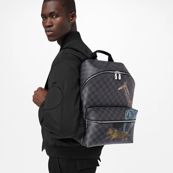 Shop the latest Louis Vuitton Discovery Backpack exclusively for men at the outlet.