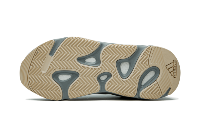 Men's Yeezy Boost 700 - Fresh pair of Teal Blue Sneakers.