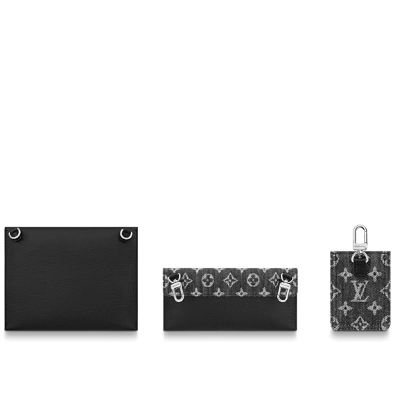 Show off your style with the new Louis Vuitton Trio Pouch - designed for men!