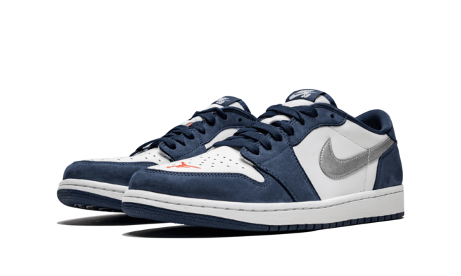 Discounted Women's Original Air Jordan 1 Low SB - Eric Koston Midnight Navy