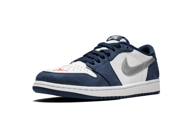 Women's Midnight Navy Air Jordan 1 Low SB - Eric Koston - On Sale Now