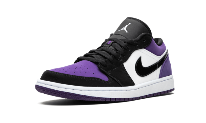 Up Your Style with Air Jordan 1 Low Court Purple Sneakers - Buy Now