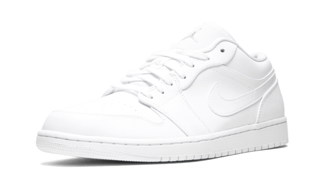 Air Jordan 1 Low White Metallic Silver