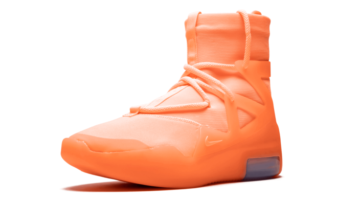 Women's original and new Nike Air Fear of God 1 - Orange Pulse ready to buy.