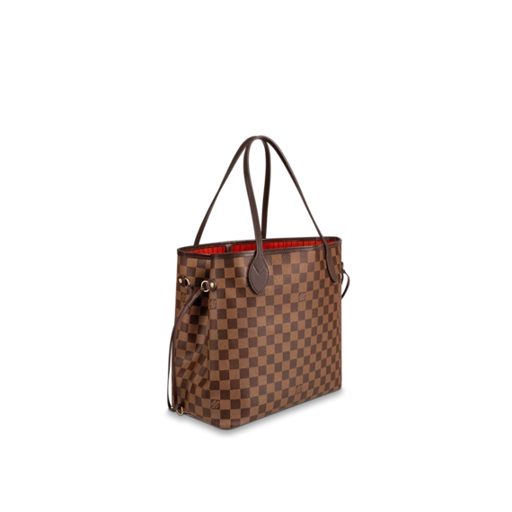Get a great deal on women's Louis Vuitton Neverfull MM handbag at an outlet sale.