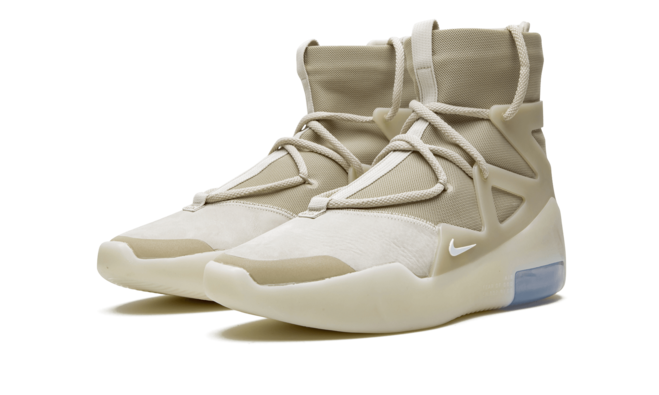 Men's Oatmeal Nike Air Fear of God 1: Featuring Original Design