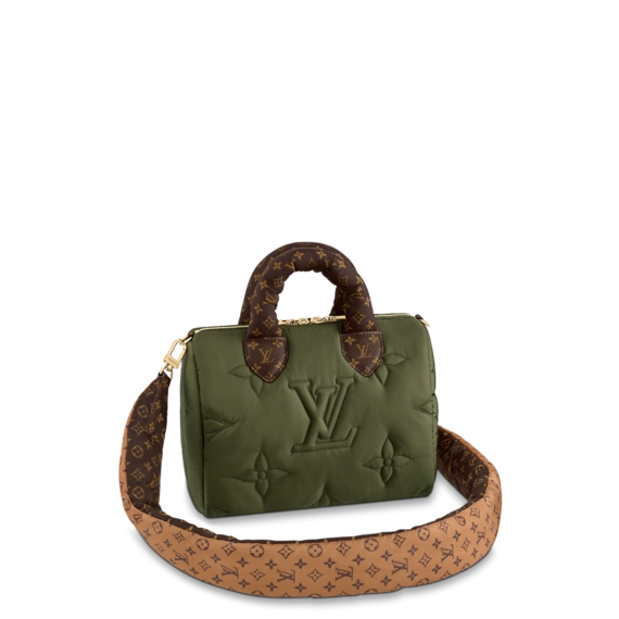 Buy Louis Vuitton Speedy Bandouliere 25 Khaki Green for Women Outlet