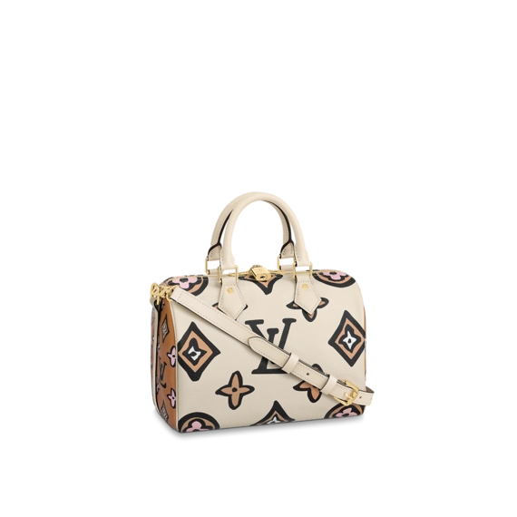 Buy Louis Vuitton Speedy Bandouliere 25 Cream for Women Here!