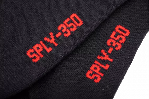 Yeezy Sply-350 Black Reflective Socks