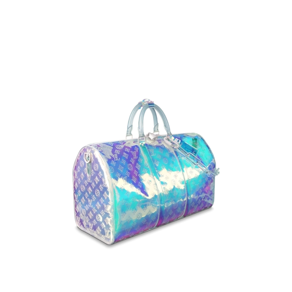 Get The Original Louis Vuitton Keepall Bandouliere 50 Prism for Men