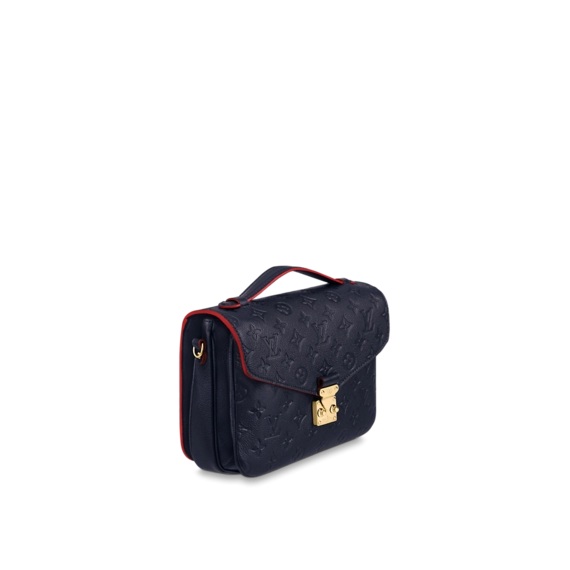 Stylish Louis Vuitton Pochette Metis Navy Blue/Red - Women's Authentic Handbag for Buy